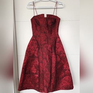 Midi Red Dress